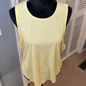 Yellow tank top